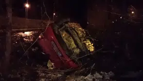 Sinop'ta otomobil takla attı, sürücü olay yerinde hayatını kaybetti