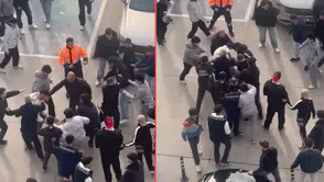 Bursa'da Korupark AVM otoparkında kavga: Gençler birbirine girdi