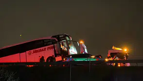 TEM otoyolu Sakarya geçişinde zincirleme kaza!