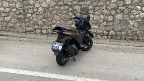 Sinop'ta kaza : Motosiklet sürücüsü yola savruldu