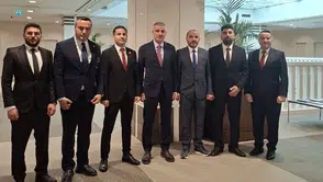 YHS EĞİTİM-SEN heyeti, Cumhurbaşkanı Başdanışmanı Oktay Saral ile görüştü