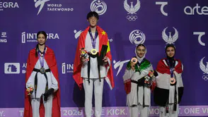 Milli taekwondocu Cansu Şeyhoğlu dünya ikincisi oldu