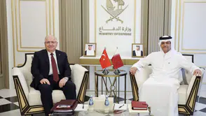 Bakan Güler, Katarlı mevkidaşı Al Sani ile bir araya geldi