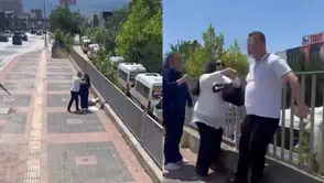 Kadına şiddete başka bir kadın müdahale etti