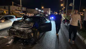 Düzce'de otomobiller çarpıştı : 5 yaralı