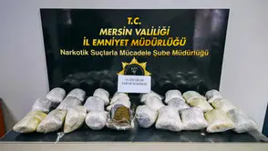 Mersin'de uyuşturucu operasyonu : 15,5 kilo esrar ele geçirildi, 2 kişi tutuklandı