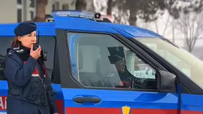 Tokat'ta bir ilk ! İlçe Jandarma Komutanlığı görevine ilk kadın subay atandı