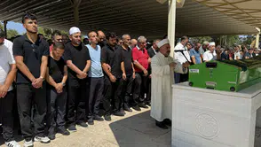 Zonguldak'ta boğulan eski hakem Hakan Ergin defnedildi