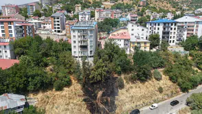 Tunceli'de torpille oynayan çocuklar yangına neden oldu