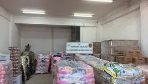 Ankara'da 37 ton sahte deterjan ve kozmetik ürünü ele geçirildi