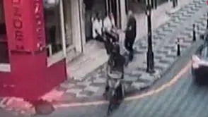Bartın'da polisten kaçan motosikletli kaldırımda yürüyen vali yardımcısına çarptı