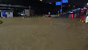 Trabzon'da sağanak yaşamı olumsuz etkiledi