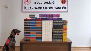 Bolu'da yolcu otobüslerinde piyasa değeri 760 bin TL olan tütün ele geçirildi