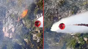 Antalya Akseki’de orman yangını