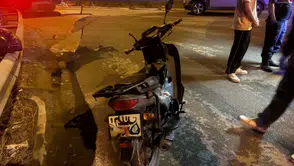 Bilecik'te motosiklet otomobile arkadan çarptı: 1 yaralı