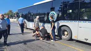 Muğla Menteşe'de hastane önünde motosiklet yayaya çarptı: 1 yaralı