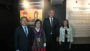 Kore ve Türk sanatları Ankara'da aynı sergide buluştu