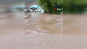 Erzurum Tekman'da Sel Felaketi: Köylüler Kendi İmkanlarıyla Mücadele Etti