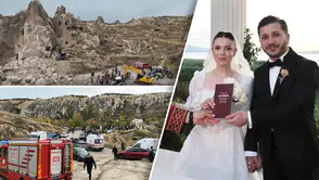 Kapadokya'daki Peri Bacası Çökmesinde Hayatını Kaybedenlerin Kimlikleri Belirlendi