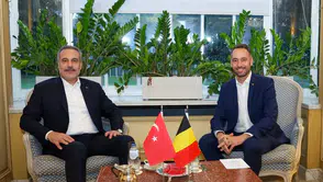 Dışişleri Bakanı Fidan, Belçikalı Mevkidaşı Prevot ile Brüksel'de Görüştü