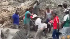 Altın ararken felaketi yaşadılar! Heyelan madeni yuttu, en az 15 can kaybı