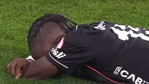 Beşiktaşlı Olaitan, Konyaspor maçının ardından gözyaşlarına boğuldu