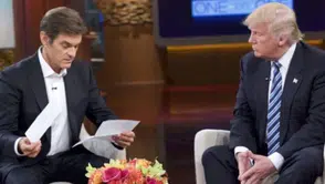 Trump, Beyaz Saray'da Dr. Mehmet Öz'ün doğum gününü kutladı