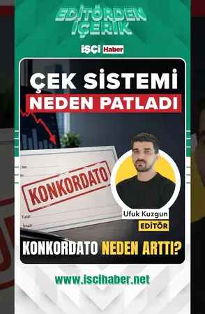 Çek sistemi neden patladı, konkordato neden arttı?