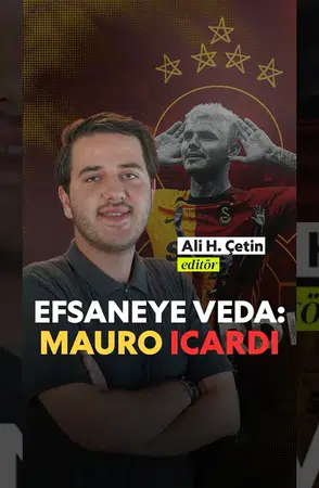 77 golle tarihe geçen Mauro Icardi Galatasaray'a veda etti
