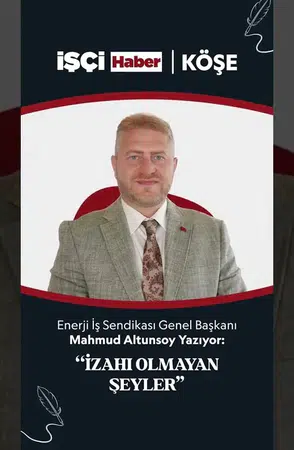 Enerji İş Sendikası Genel Başkanı Altunsoy, kuraklık tartışmalarını ele aldı : 'İzahı olmayan şeyler'