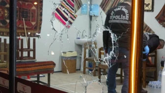 Malatya’da bir iş yeri pompalı tüfekle hedef alındı
