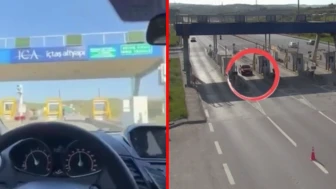 Çekmeköy'de HGS gişelerinden hızlı geçme akımına katıldı: Ehliyeti elden gitti