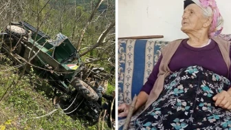 Ordu'daki papat kazası yaşlı çifti ayırdı