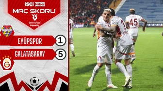 Galatasaray, Eyüpspor deplasmanında rahat kazandı!
