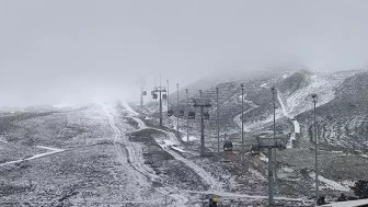 Erciyes Nisan ayında beyaza büründü! Kar yağışıyla kayak sezonu uzayabilir mi?