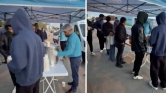Toplanma alanlarında sıcak çorba ikramı: Pendik Belediyesi sahada