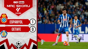 Espanyol, Getafe karşısında 3 puanı tek golle aldı!