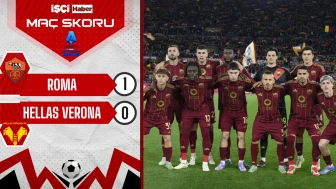 Roma, Hellas Verona'yı 1-0 mağlup etti!