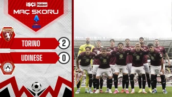 Torino, Udinese'yi 2-0 mağlup etti