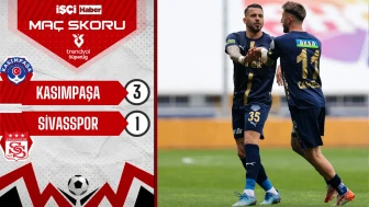 Kasımpaşa, Sivasspor karşısında 3 puanı 3 golle aldı