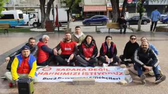 Buca Belediyesi işçilerinden 24 saat süren oturma eylemi kararı!