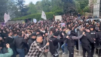 Boğaziçi Üniversitesi'ndeki protestoda 6 kişi tutuklandı