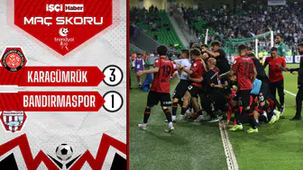 Süper Lig'e yükselen son ekip Fatih Karagümrük oldu!