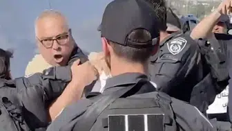 İsrail'de gösteriye polis müdahalesi
