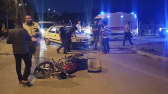 Konya Seydişehir’de otomobil ile motosiklet çarpıştı: 3 yaralı