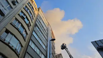 Şişli'de restoran yangını: İki binaya sıçradı!