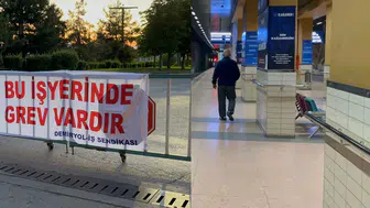 Bursa'da toplu ulaşımda grev! Stajyerler metro sürüyor, trafik kilitlendi