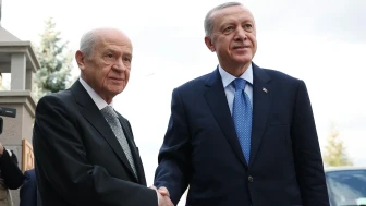Cumhurbaşkanı Erdoğan ve Bahçeli görüşmesi başladı