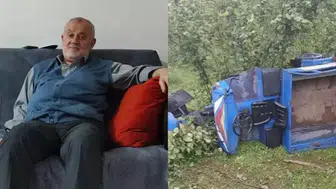 Ordu'da patpat kazası yaşlı çifti ayırdı
