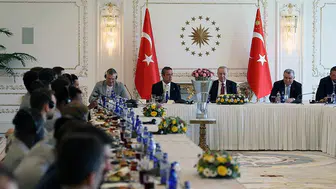 Cumhurbaşkanı Erdoğan, Fenerbahçe Beko takımını kabul etti